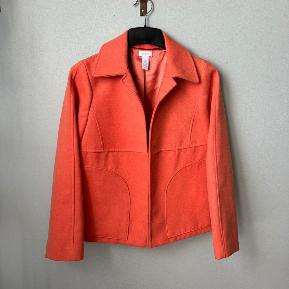 Soft Fleece Short Jacket - Open Front - Picture 10 of 16